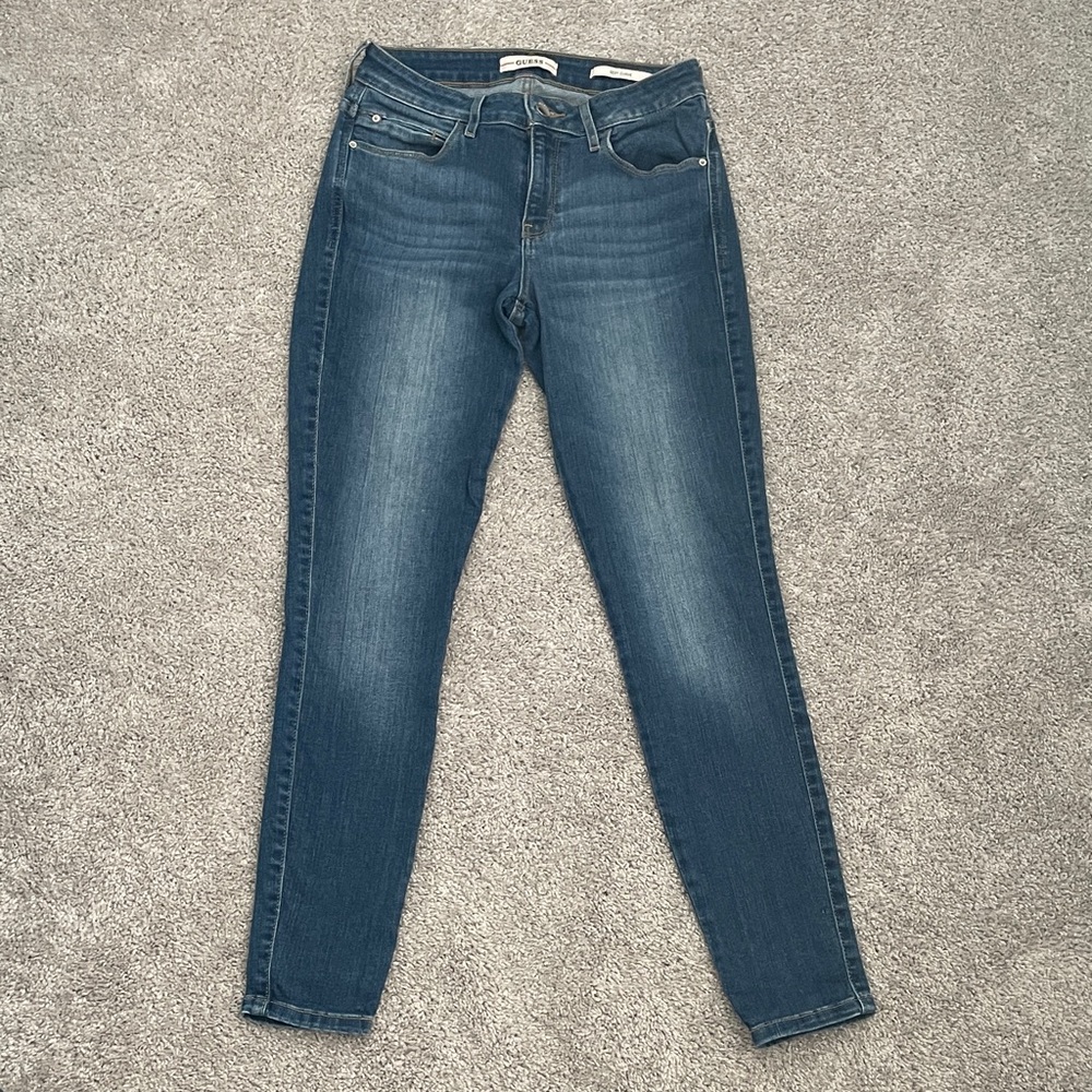 Guess Women's Dark Blue Skinny Jeans